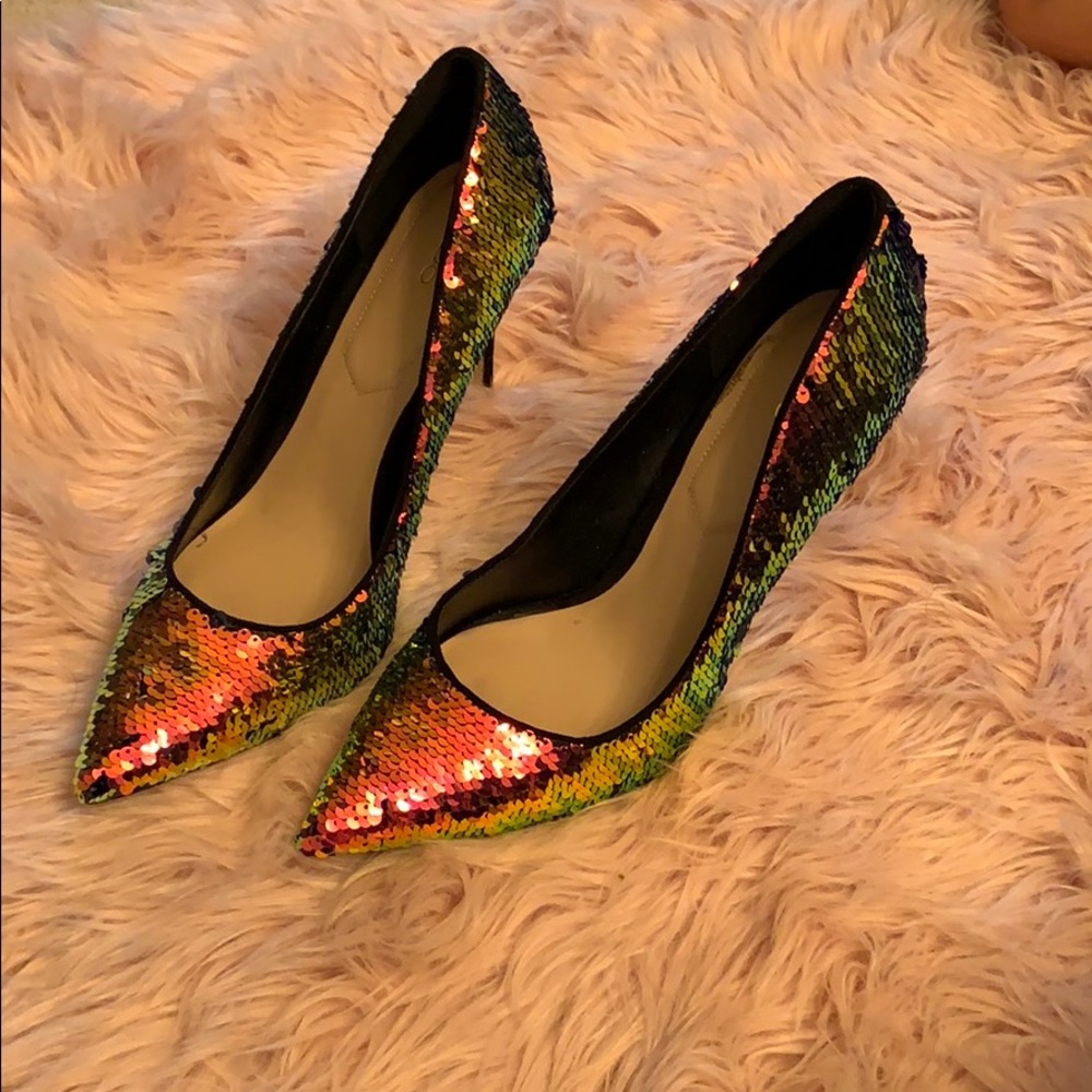 Sparkle heels